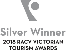 Silver Winner 2018 RACV Victorian Tourism Awards