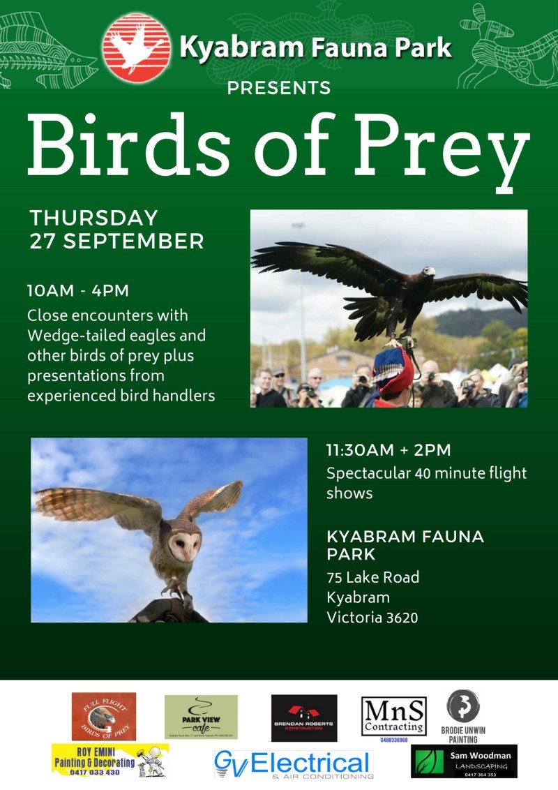 Birds of Prey - Kyabram Fauna Park