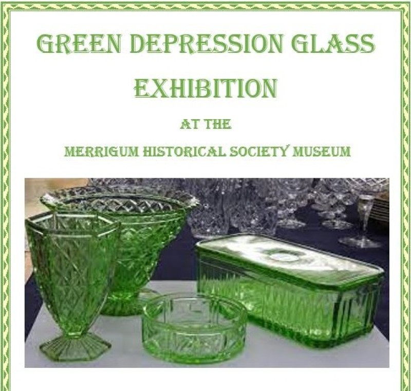 Green Depression Glass Exhibition