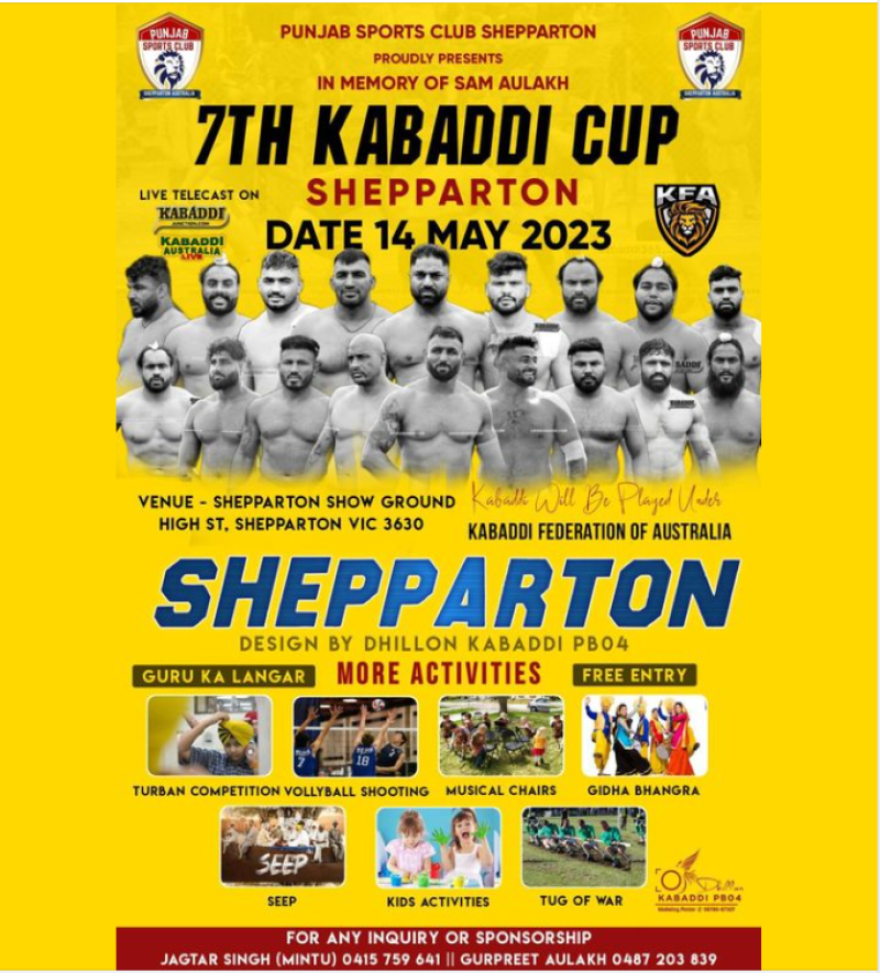 7th Kabaddi Cup Shepparton