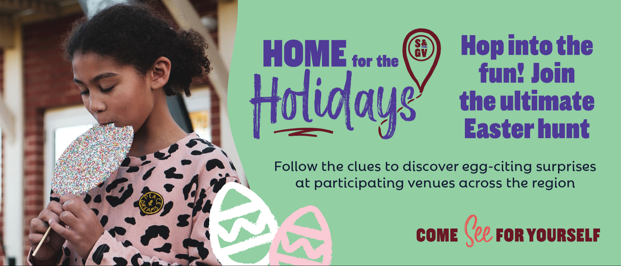Home for the holiday - Easter - SGV Web Banner