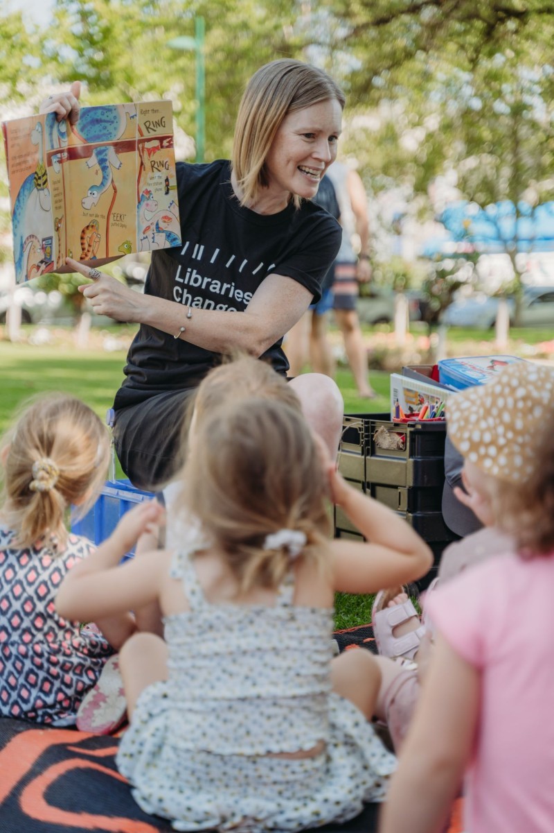 Storytime in the Park - Hungry Caterpillar
