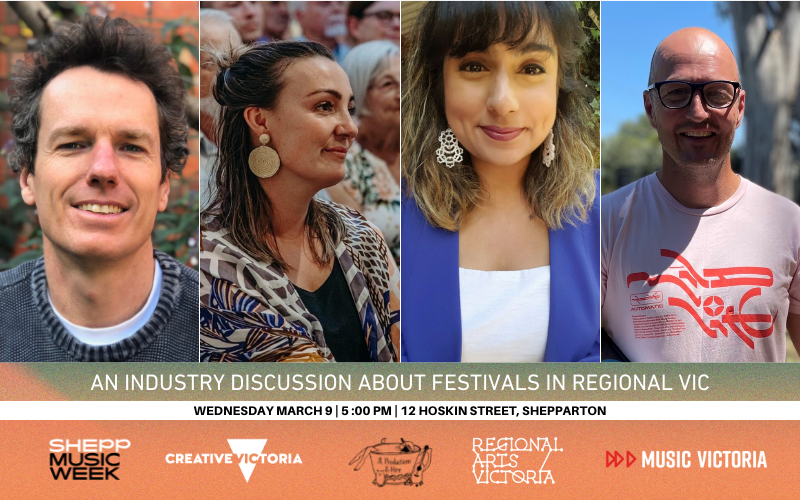 Shepp Music Week: An Industry Discussion about Festivals in Regional Vic