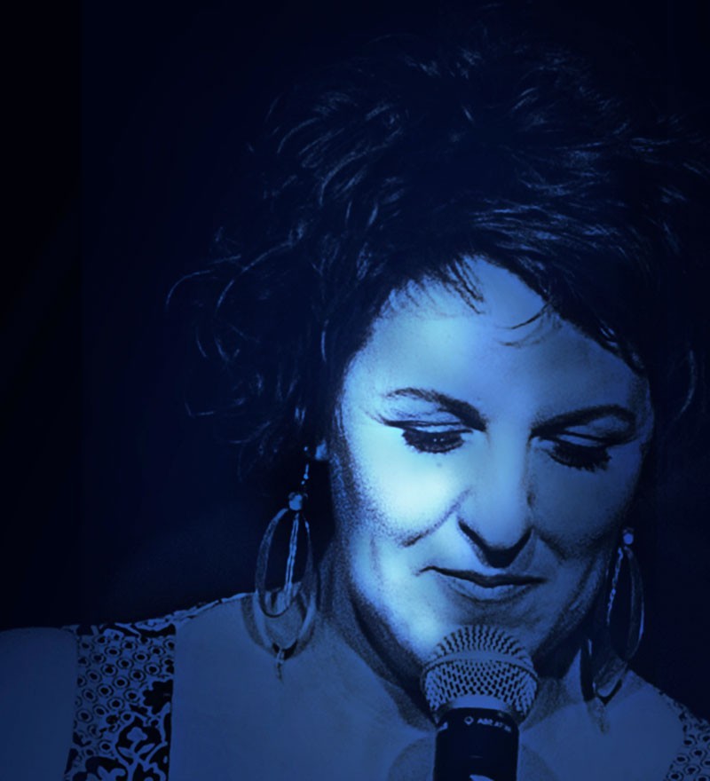 Riverlinks, Neil Gooding Productions and Amazon Woman Enterprises present Blue: The Songs of Joni Mitchell -- Starring Queenie van de Zandt