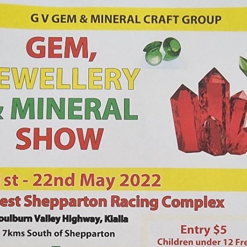 GV Gem & Mineral Craft Group present Gem, Jewellery & Mineral Show
