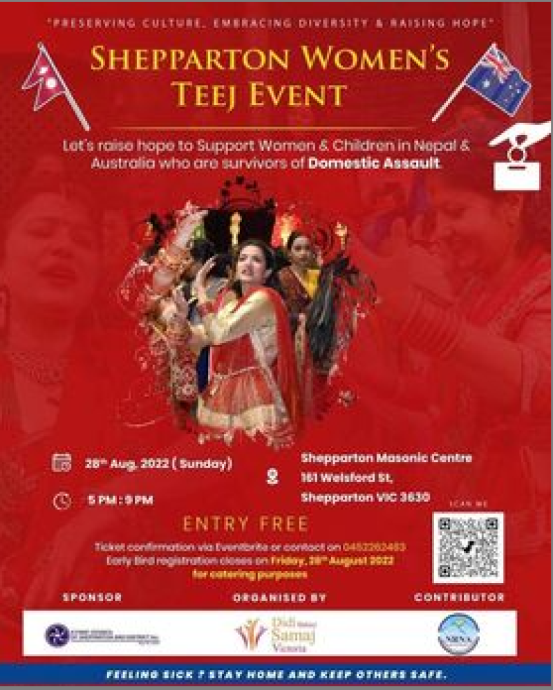 Shepparton Women's Teej Event