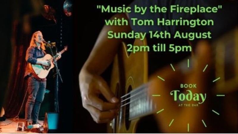 "Music by the Fireplace" with Tom Harrington