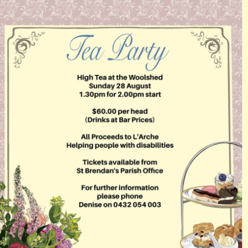 High Tea at the Woolshed