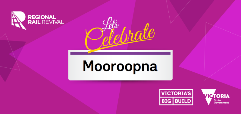 Celebration of Mooroopna Railway station upgrade