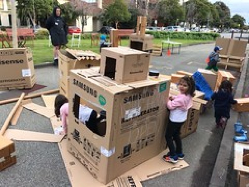 Postponed - Cardboard Box Play and Make Do