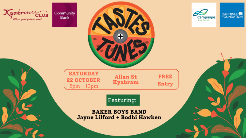 Kyabram Tastes + Tunes POSTPONED 