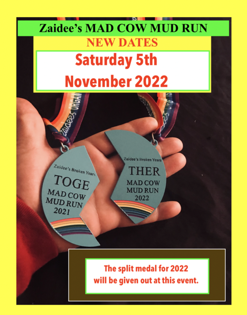 CANCELLED - Zaidee's Mad Cow Mud Run