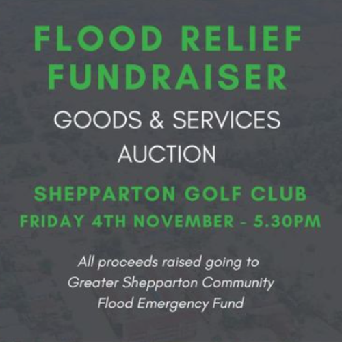 Greater Shepparton's Flood Relief Charity Auction & Social Night 
