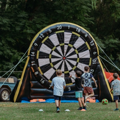 Giant Inflatable Soccer Darts
