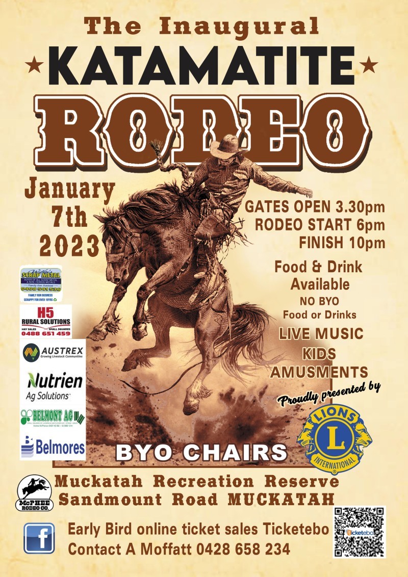 The Inaugural Katamatite Rodeo