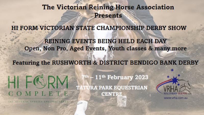 2023 Hi Form Victorian State Championship Derby Show