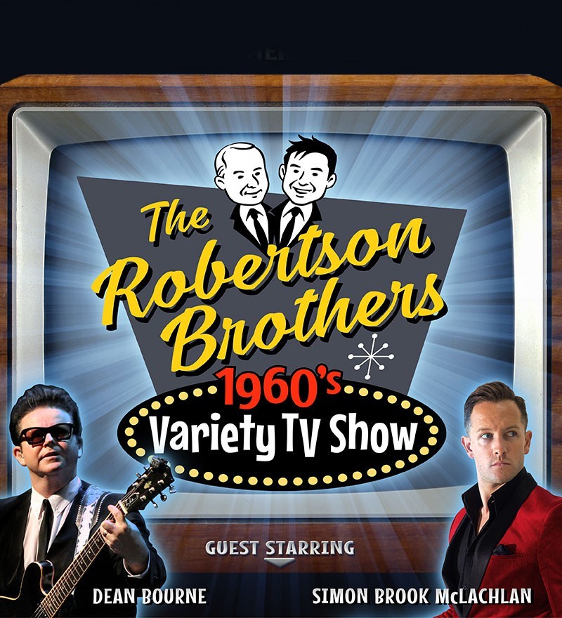 Line 5 presents The Robertson Brothers 1960’s Variety TV Show