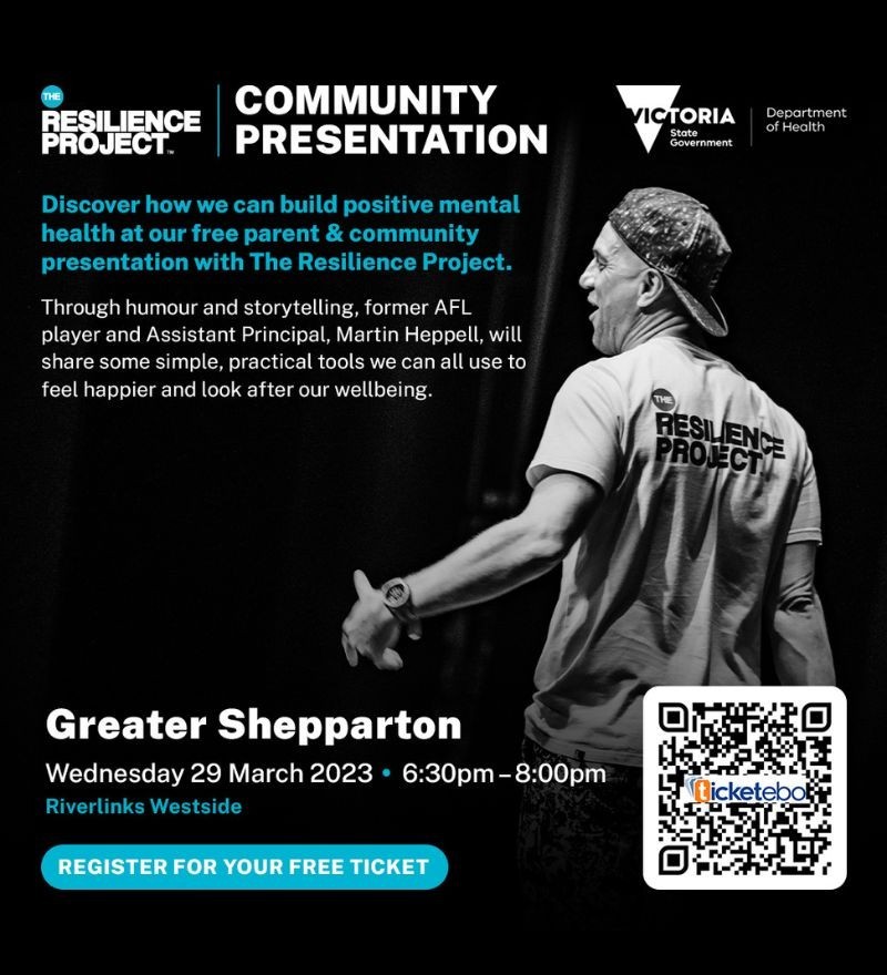 The Resilience Project presents Discovering Resilience with Martin Heppell