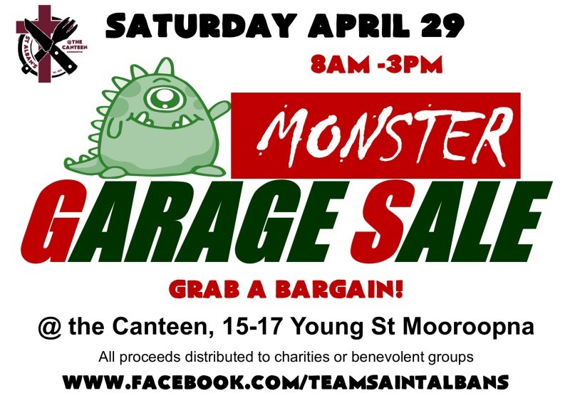 Monster Garage Sale