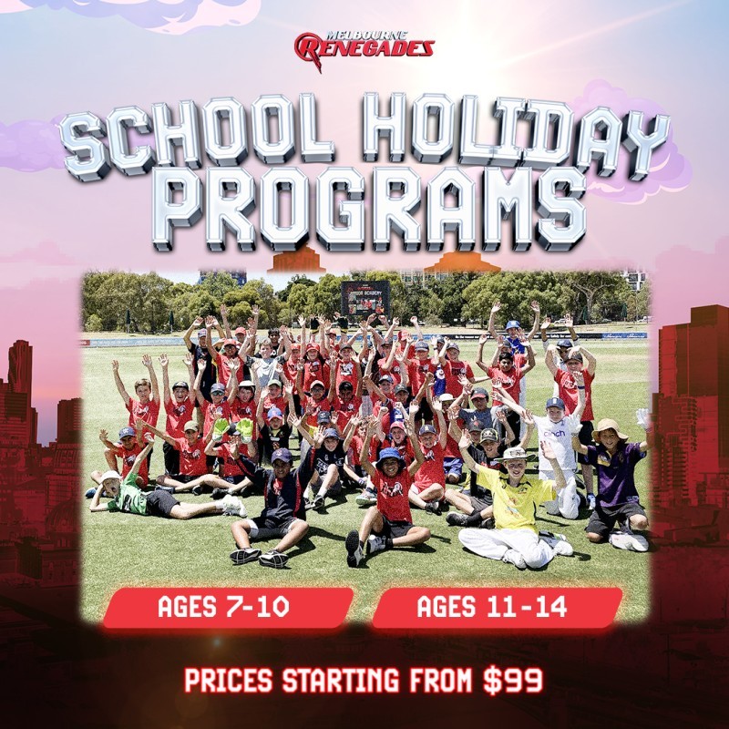 Melbourne Renegades - School Holiday Camp 