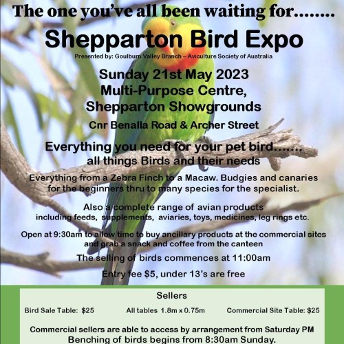 Shepparton Bird Expo