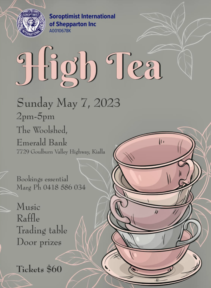 High Tea at the Woolshed