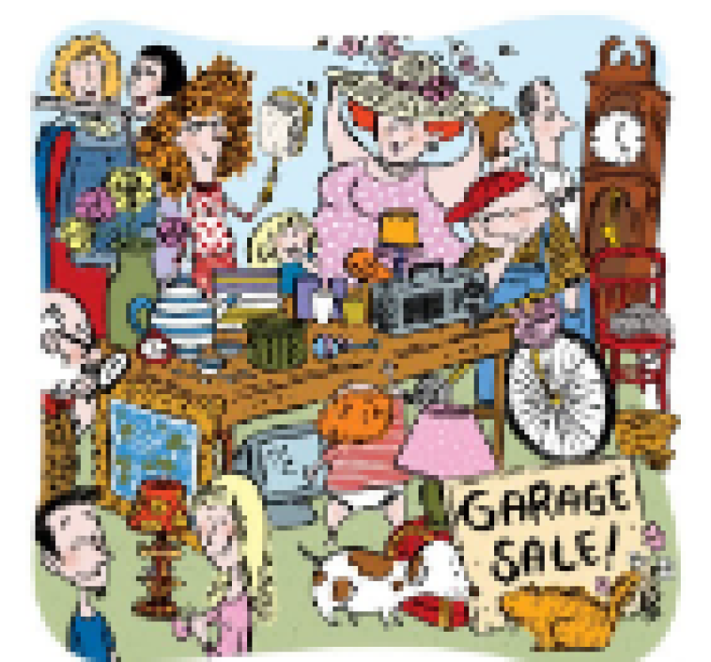 Pop Up Shop  Garage Sale