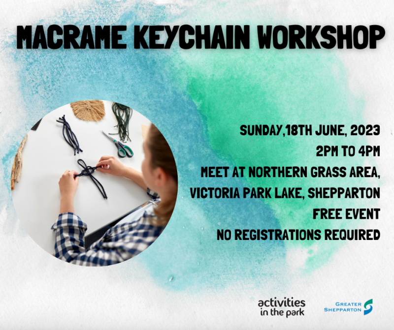 Macrame Keychain Workshop