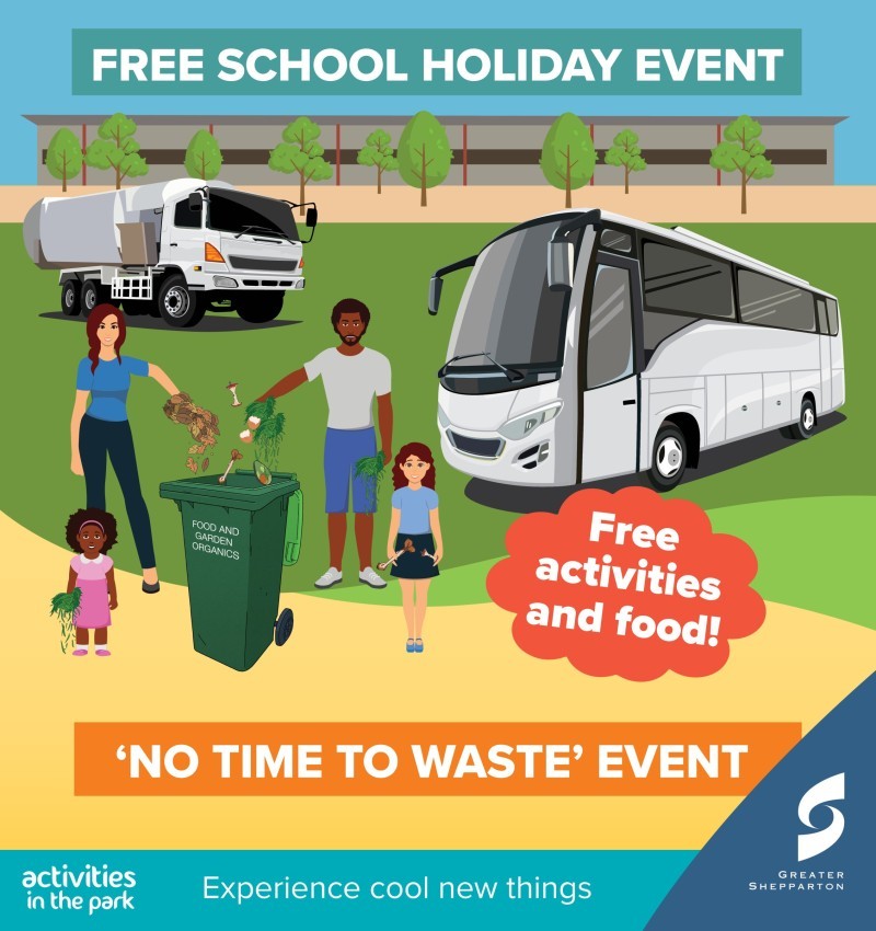 No Time To Waste - Free School Holiday Event