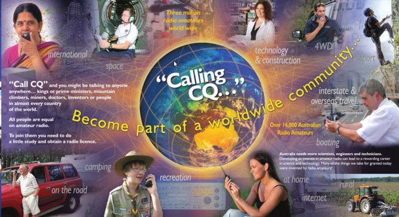 Amateur Radio and Electronics Demonstration at the Jaycar Carpark