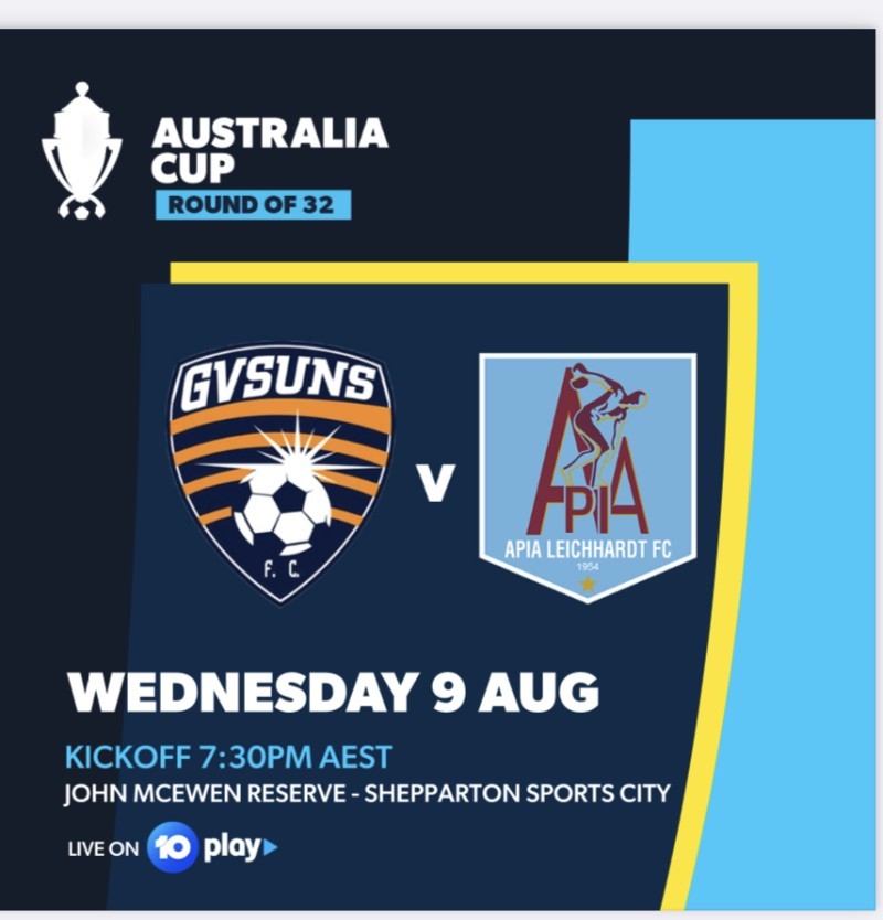 Australia Cup - GV Suns vs APIA Leichhardt FC