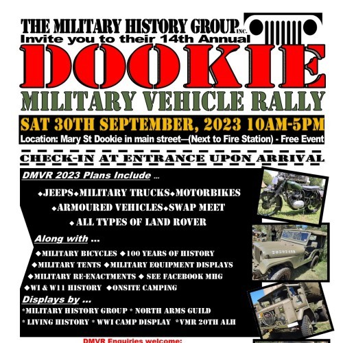 Dookie Military Vehicle Rally 
