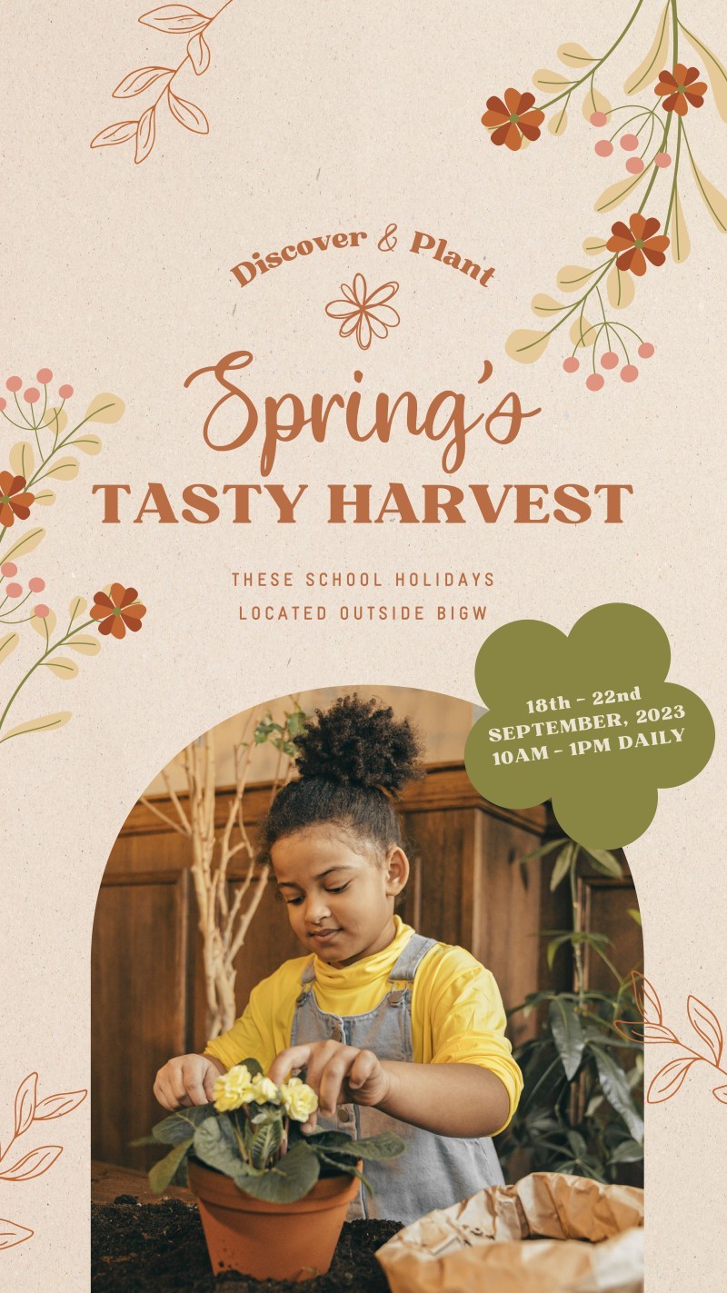 Discover & Plant Springs Tasty Harvest