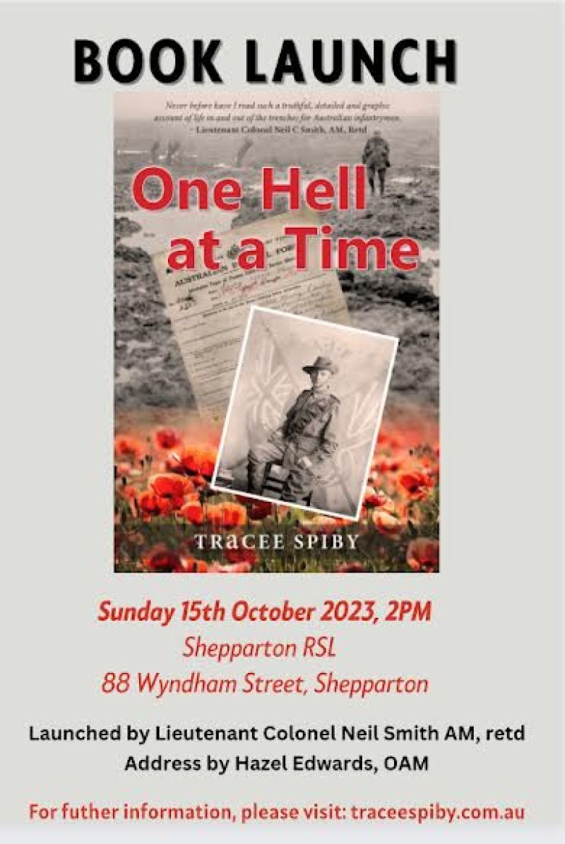 Book Launch of 'One Hell at a Time'