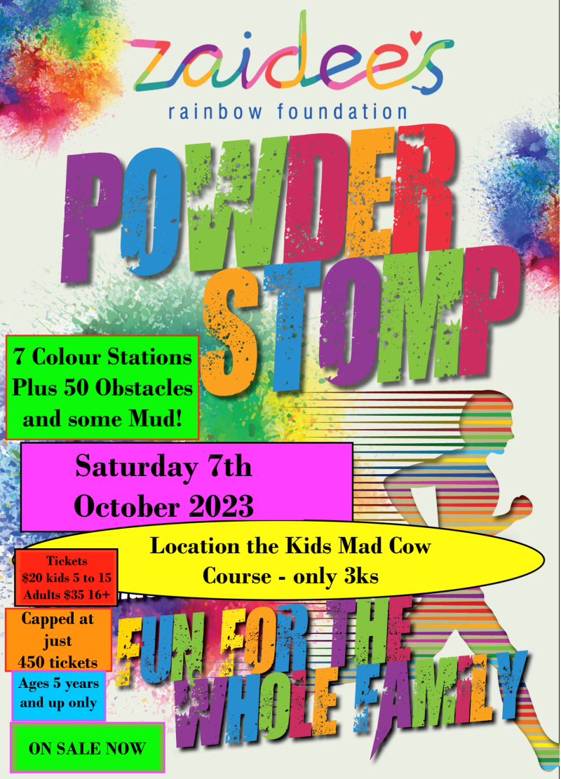 Zaidee's Mad Muddy Powder Stomp