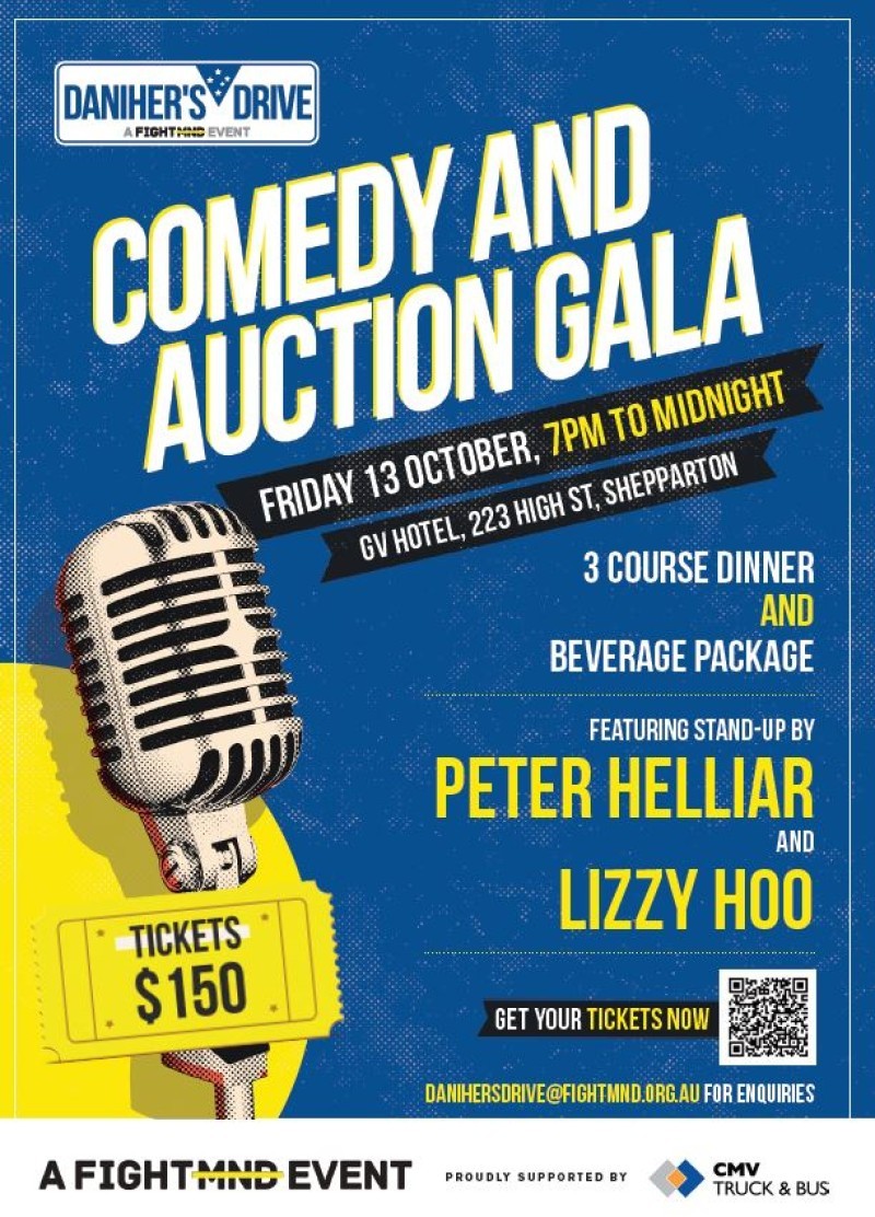 Daniher's Drive - A Fight MND Event - Comedy and Auction Gala