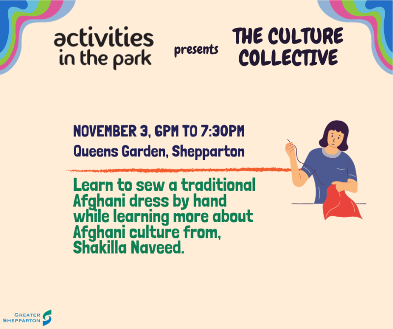 The Culture Collective - Afghani Month - Learn to Sew a Traditional Dress