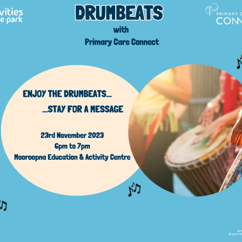 Drumbeats with Primary Care Connect