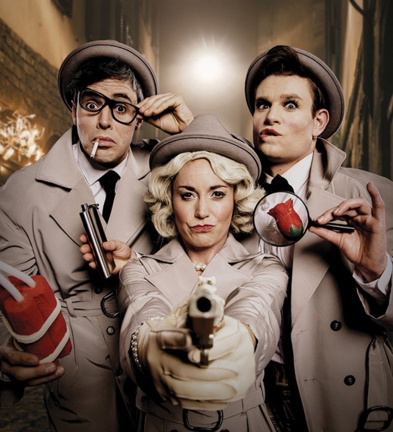 Riverlinks and Dummies Corp present The Dumtectives in Cirque Noir -- Part of the 2023 Cabaret Series