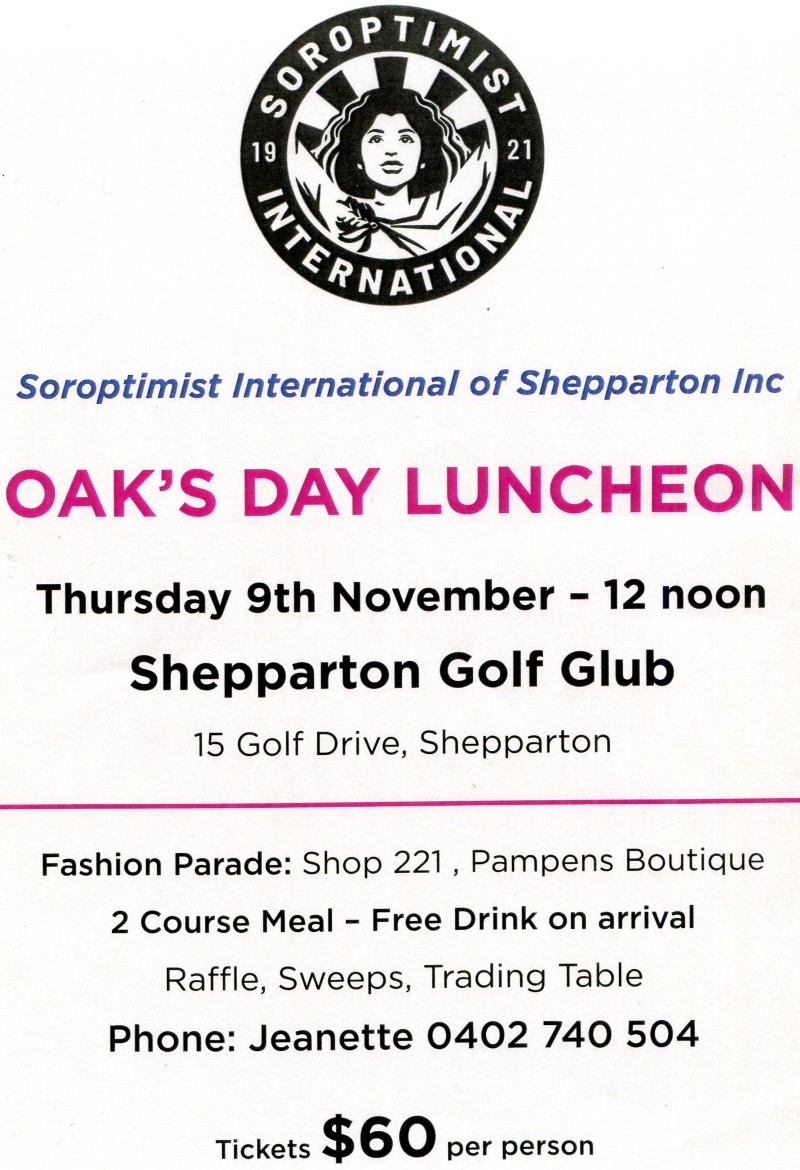 Oak's Day Luncheon