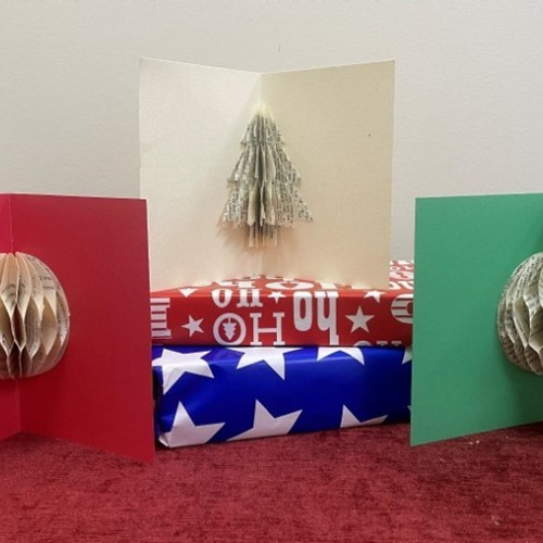 CrAfter Dark at Shepparton Library - Pop Up Cards