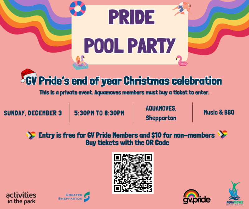 Pride Pool Party - Aquamoves 