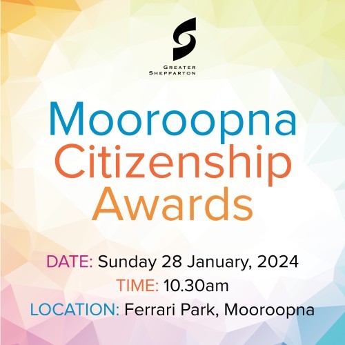 Citizenship Awards Mooroopna
