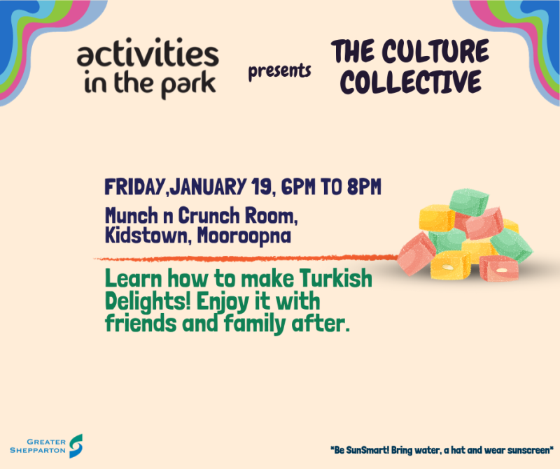 The Culture Collective - Turkish Month - Learn to make Turkish Delights