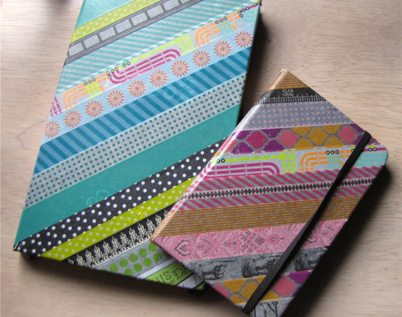 CrAfter Dark at Shepparton Library - Washi Tape Journals