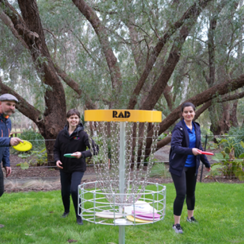 Disc Golf at KidsTown
