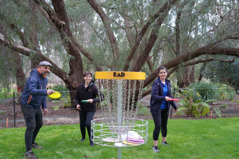 Disc Golf at KidsTown