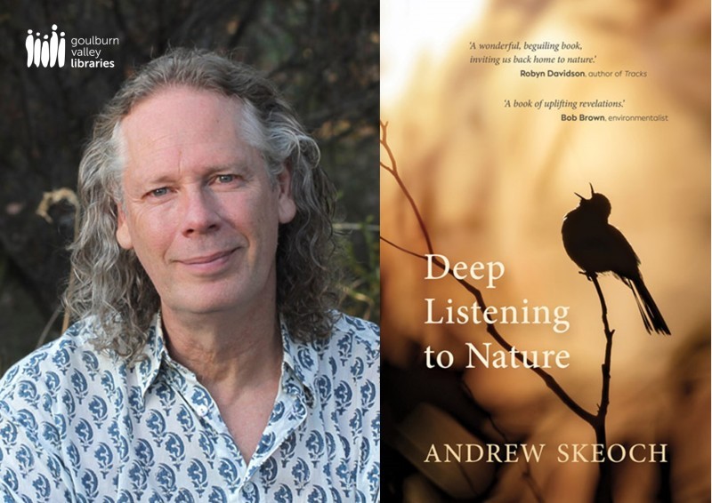 Guest speaker and author Andrew Skeoch visits Tatura Library