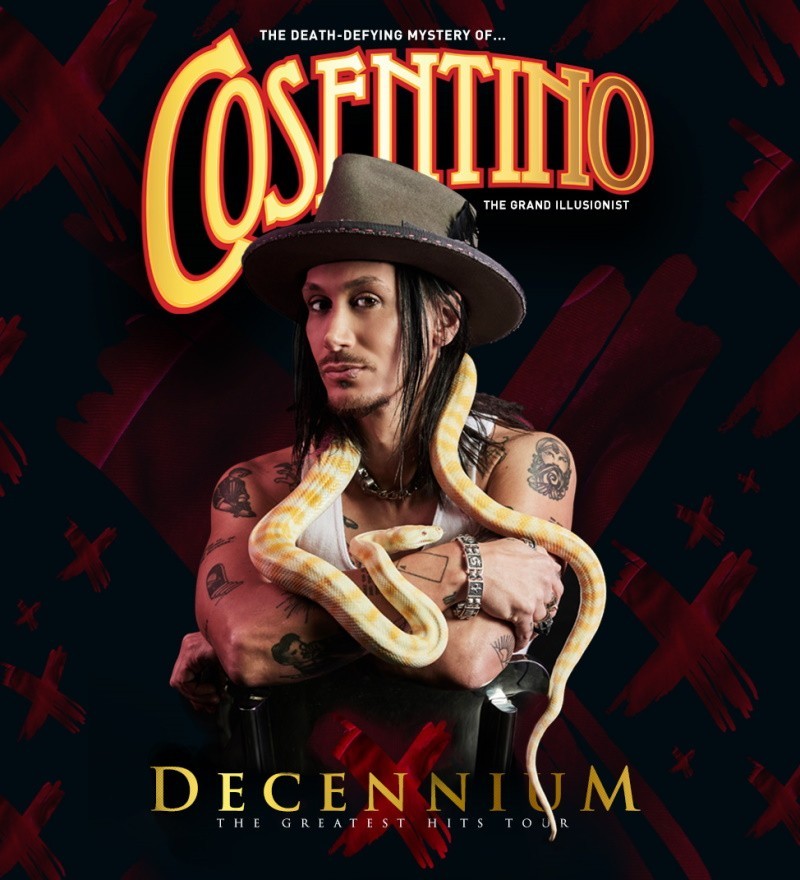 Premier Artists presents Cosentino - Decennium -- The Greatest Hits Tour