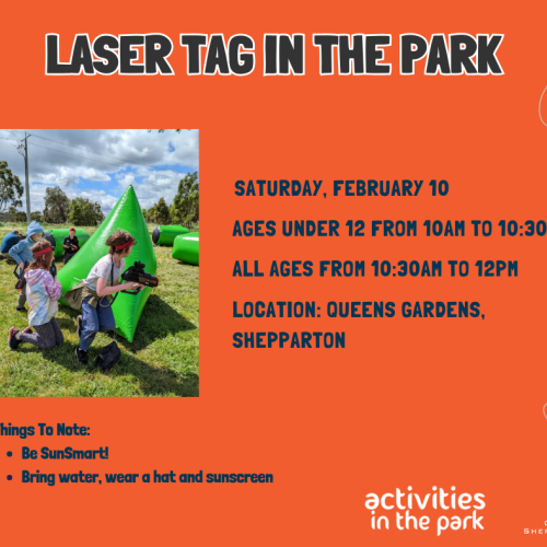 Laser Tag in the Park